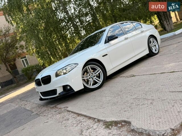 Белый БМВ 5 Серия, объемом двигателя 2 л и пробегом 145 тыс. км за 18300 $, фото 1 на Automoto.ua
