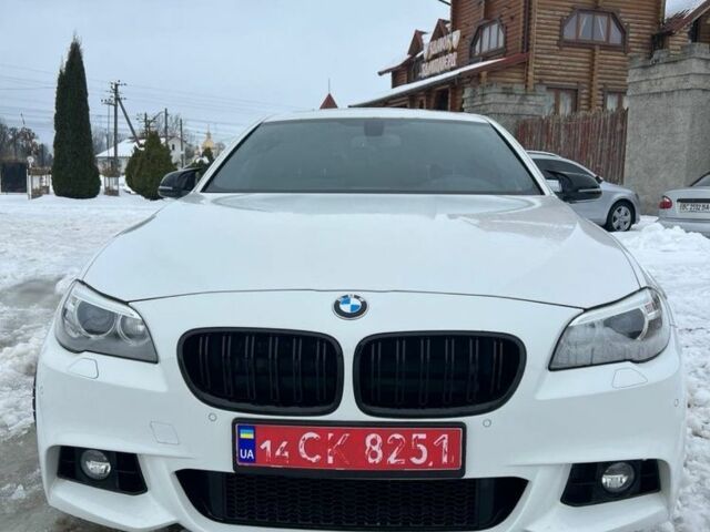 Белый БМВ 5 Серия, объемом двигателя 2 л и пробегом 217 тыс. км за 13500 $, фото 1 на Automoto.ua