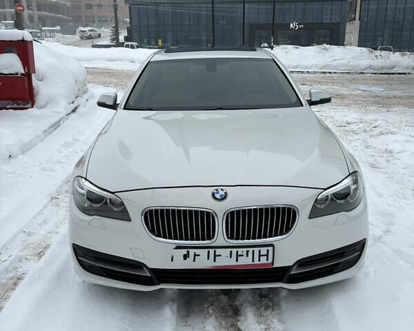 Белый БМВ 5 Серия, объемом двигателя 2 л и пробегом 90 тыс. км за 17500 $, фото 1 на Automoto.ua