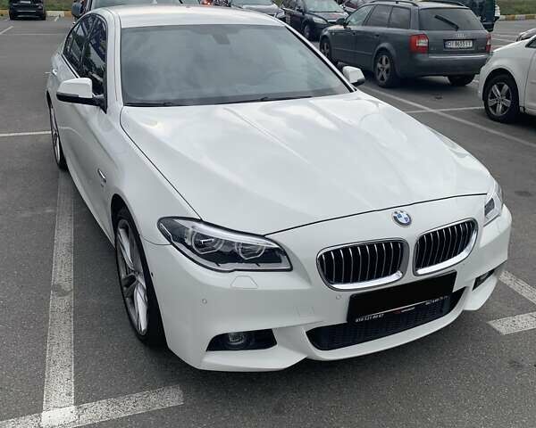 Белый БМВ 5 Серия, объемом двигателя 4.39 л и пробегом 116 тыс. км за 28000 $, фото 1 на Automoto.ua