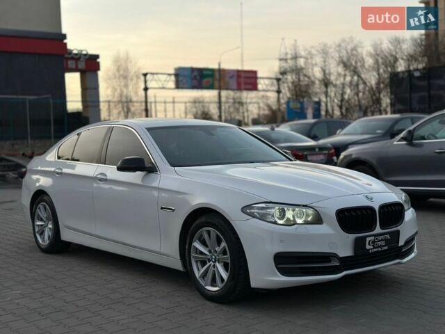 Белый БМВ 5 Серия, объемом двигателя 2 л и пробегом 202 тыс. км за 14500 $, фото 1 на Automoto.ua
