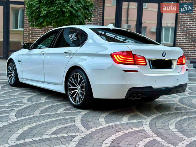 Білий БМВ 5 Серія, об'ємом двигуна 2 л та пробігом 211 тис. км за 21400 $, фото 1 на Automoto.ua