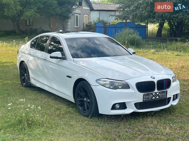 Білий БМВ 5 Серія, об'ємом двигуна 2 л та пробігом 160 тис. км за 11960 $, фото 1 на Automoto.ua