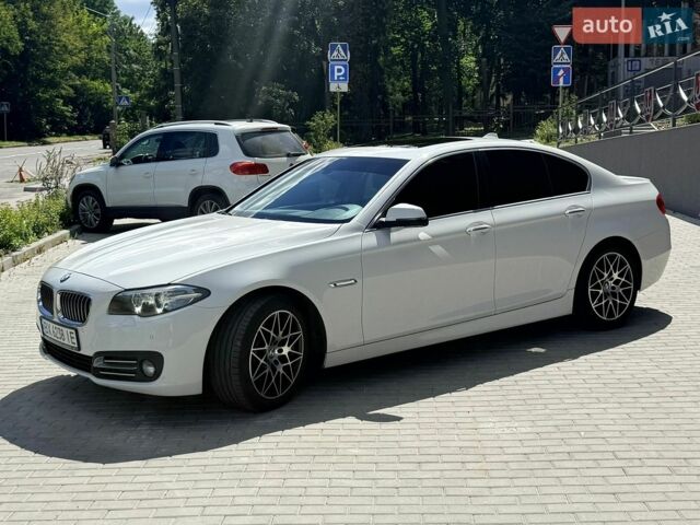 Белый БМВ 5 Серия, объемом двигателя 2 л и пробегом 193 тыс. км за 14500 $, фото 1 на Automoto.ua