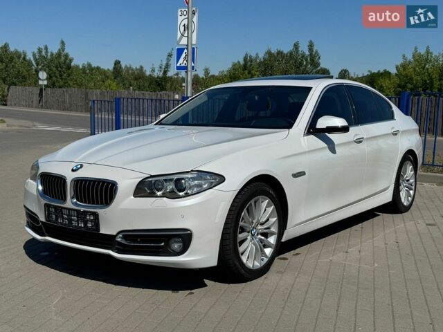 Белый БМВ 5 Серия, объемом двигателя 2 л и пробегом 155 тыс. км за 14500 $, фото 1 на Automoto.ua