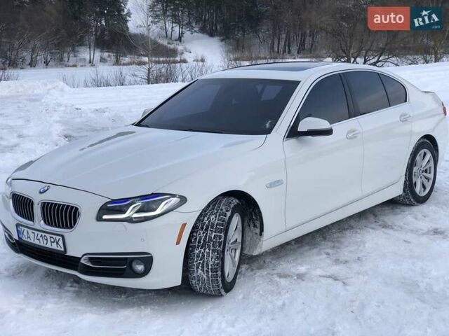Белый БМВ 5 Серия, объемом двигателя 2 л и пробегом 188 тыс. км за 14500 $, фото 1 на Automoto.ua