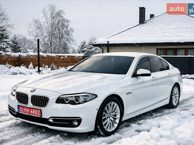 Белый БМВ 5 Серия, объемом двигателя 2 л и пробегом 150 тыс. км за 15990 $, фото 1 на Automoto.ua