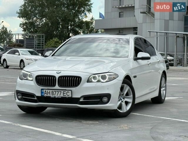 Белый БМВ 5 Серия, объемом двигателя 2 л и пробегом 183 тыс. км за 13900 $, фото 1 на Automoto.ua