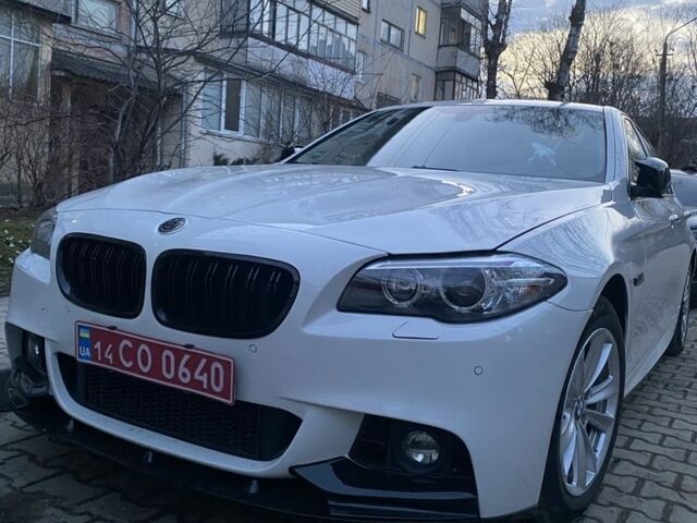 Белый БМВ 5 Серия, объемом двигателя 2 л и пробегом 125 тыс. км за 16800 $, фото 1 на Automoto.ua