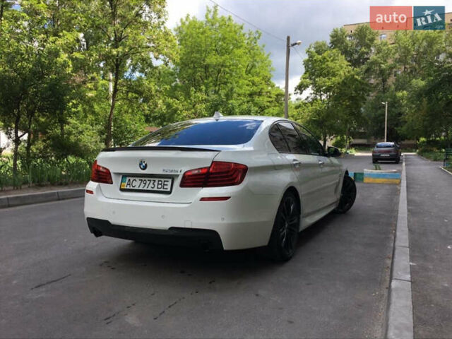 Белый БМВ 5 Серия, объемом двигателя 3 л и пробегом 185 тыс. км за 18500 $, фото 1 на Automoto.ua