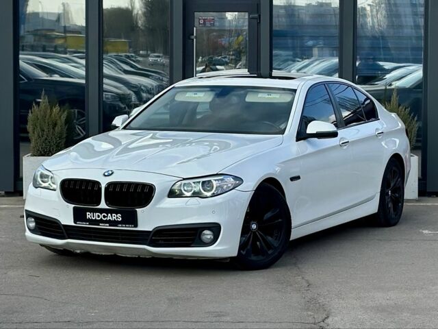 Білий БМВ 5 Серія, об'ємом двигуна 2 л та пробігом 154 тис. км за 14699 $, фото 1 на Automoto.ua