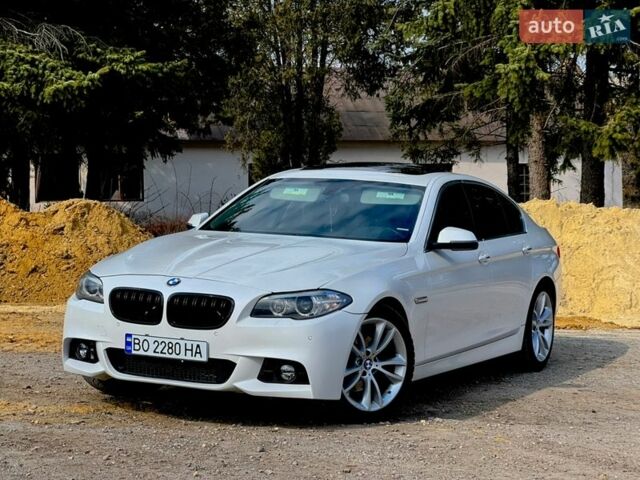 Белый БМВ 5 Серия, объемом двигателя 2 л и пробегом 155 тыс. км за 15000 $, фото 1 на Automoto.ua