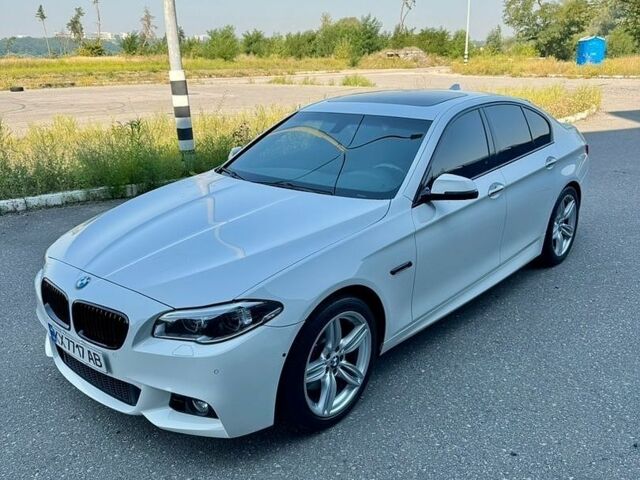 Белый БМВ 5 Серия, объемом двигателя 2.98 л и пробегом 171 тыс. км за 20000 $, фото 1 на Automoto.ua