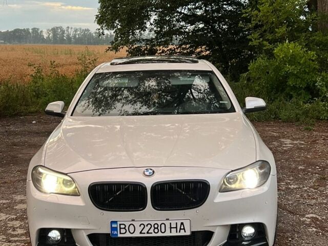 Белый БМВ 5 Серия, объемом двигателя 2 л и пробегом 158 тыс. км за 14300 $, фото 1 на Automoto.ua