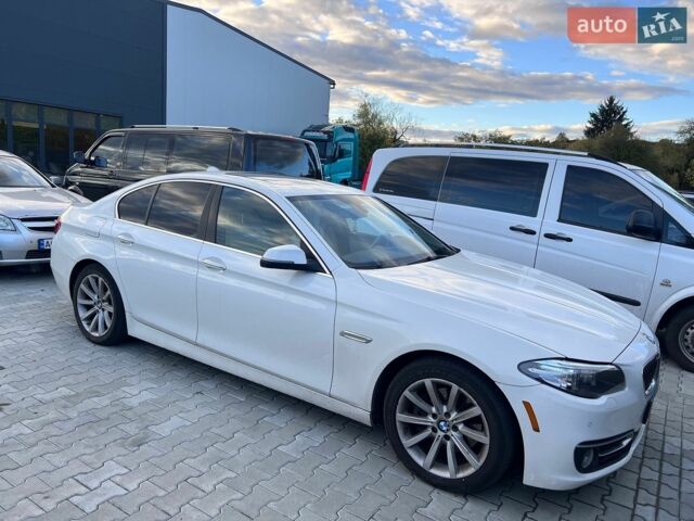 Белый БМВ 5 Серия, объемом двигателя 2 л и пробегом 167 тыс. км за 9000 $, фото 1 на Automoto.ua