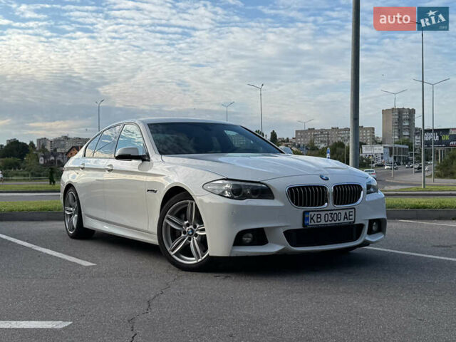 Белый БМВ 5 Серия, объемом двигателя 2.98 л и пробегом 128 тыс. км за 20699 $, фото 1 на Automoto.ua