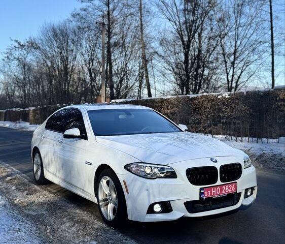 Белый БМВ 5 Серия, объемом двигателя 2 л и пробегом 160 тыс. км за 14000 $, фото 1 на Automoto.ua