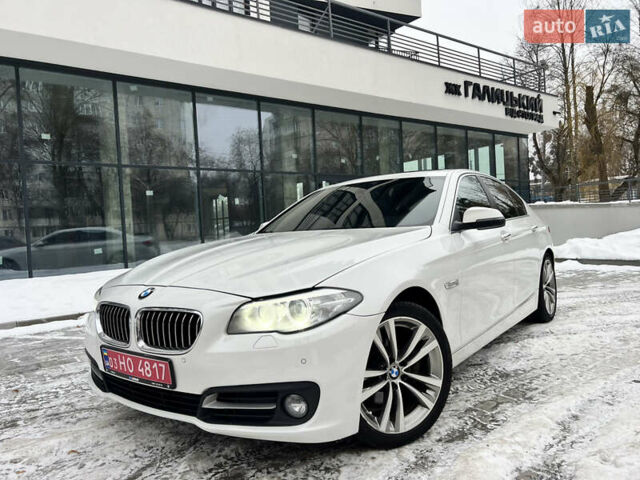 Белый БМВ 5 Серия, объемом двигателя 2 л и пробегом 175 тыс. км за 15700 $, фото 1 на Automoto.ua