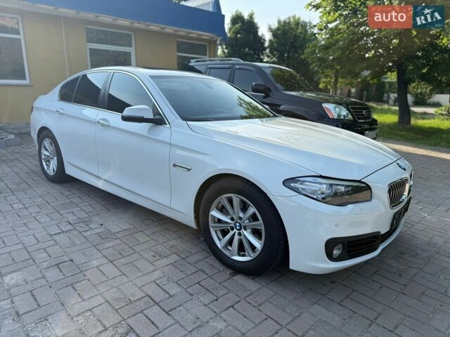 Белый БМВ 5 Серия, объемом двигателя 2 л и пробегом 191 тыс. км за 16500 $, фото 1 на Automoto.ua