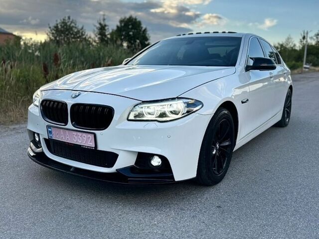 Белый БМВ 5 Серия, объемом двигателя 2 л и пробегом 68 тыс. км за 16000 $, фото 1 на Automoto.ua