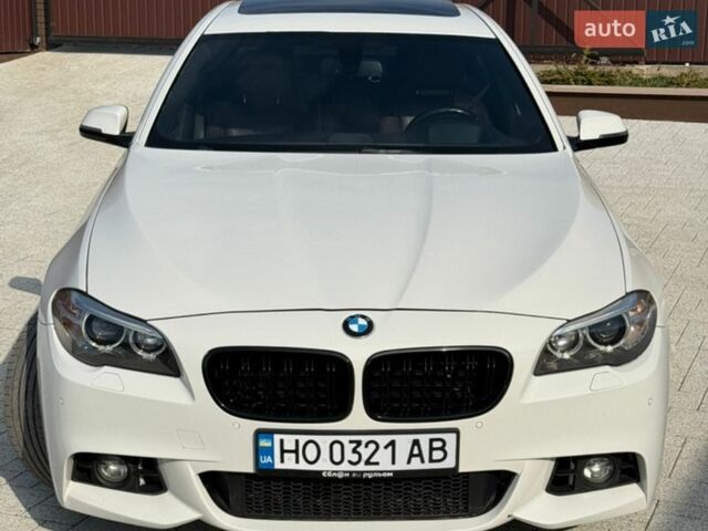 Белый БМВ 5 Серия, объемом двигателя 3 л и пробегом 189 тыс. км за 16500 $, фото 1 на Automoto.ua