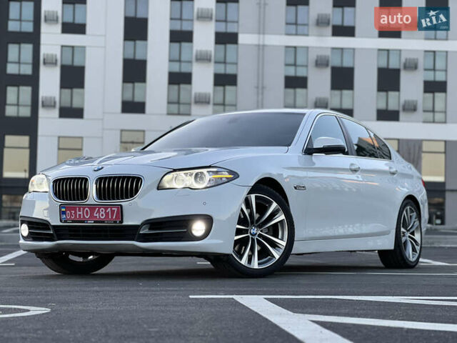 Белый БМВ 5 Серия, объемом двигателя 2 л и пробегом 175 тыс. км за 14700 $, фото 1 на Automoto.ua