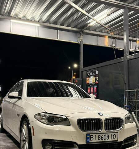 Белый БМВ 5 Серия, объемом двигателя 2.98 л и пробегом 178 тыс. км за 18300 $, фото 1 на Automoto.ua