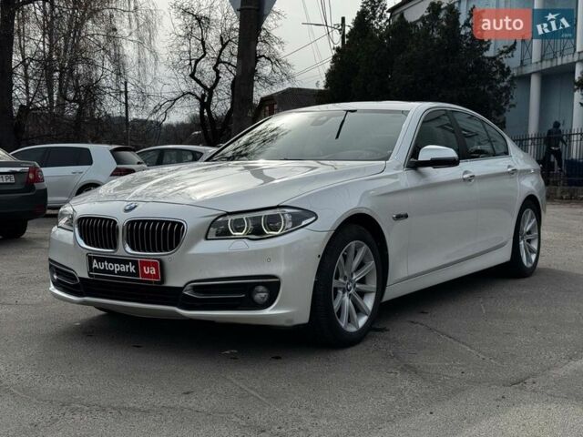 Белый БМВ 5 Серия, объемом двигателя 3 л и пробегом 142 тыс. км за 16840 $, фото 1 на Automoto.ua