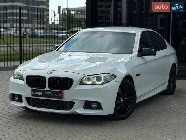 Белый БМВ 5 Серия, объемом двигателя 2 л и пробегом 166 тыс. км за 15900 $, фото 1 на Automoto.ua
