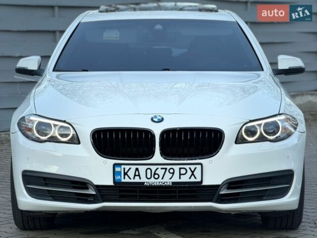 Білий БМВ 5 Серія, об'ємом двигуна 2 л та пробігом 109 тис. км за 17800 $, фото 1 на Automoto.ua