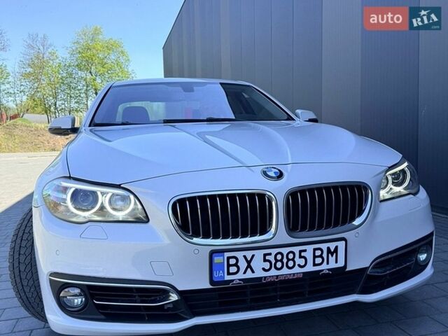 Белый БМВ 5 Серия, объемом двигателя 2 л и пробегом 153 тыс. км за 16700 $, фото 1 на Automoto.ua