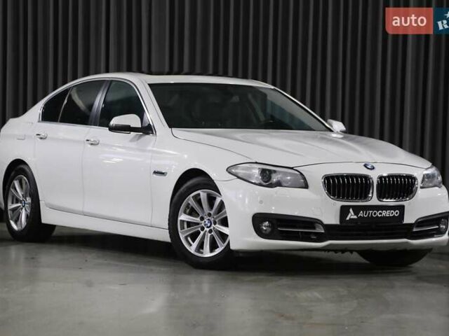 Белый БМВ 5 Серия, объемом двигателя 2 л и пробегом 93 тыс. км за 21500 $, фото 1 на Automoto.ua