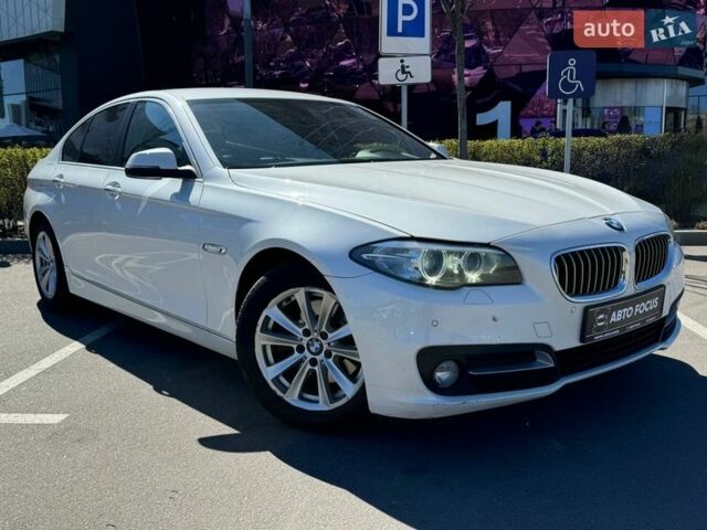 Білий БМВ 5 Серія, об'ємом двигуна 2 л та пробігом 285 тис. км за 17990 $, фото 1 на Automoto.ua