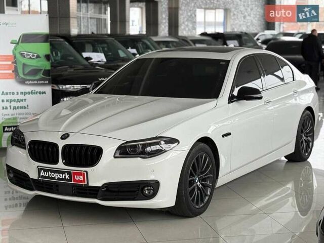 Білий БМВ 5 Серія, об'ємом двигуна 2 л та пробігом 173 тис. км за 21940 $, фото 1 на Automoto.ua