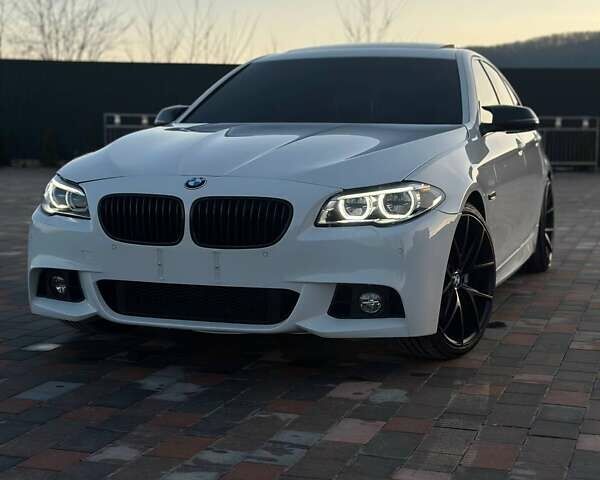 Белый БМВ 5 Серия, объемом двигателя 3 л и пробегом 180 тыс. км за 16300 $, фото 1 на Automoto.ua