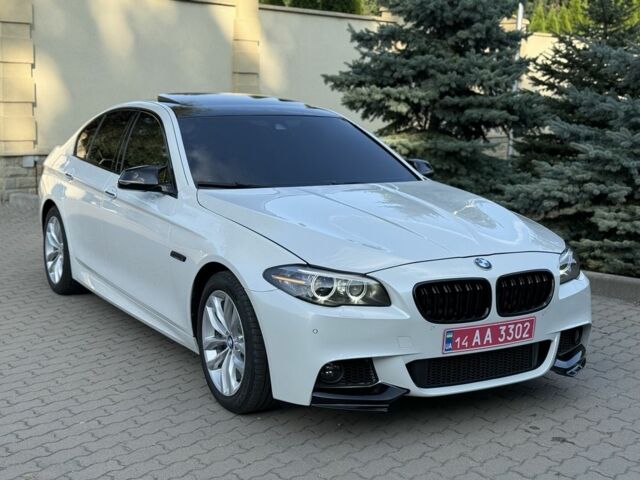 Білий БМВ 5 Серія, об'ємом двигуна 2 л та пробігом 300 тис. км за 13600 $, фото 1 на Automoto.ua