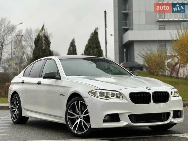Белый БМВ 5 Серия, объемом двигателя 3 л и пробегом 156 тыс. км за 18500 $, фото 1 на Automoto.ua