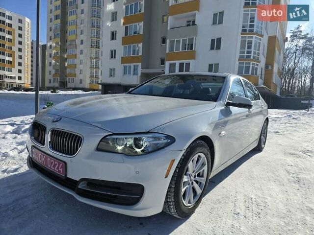 Белый БМВ 5 Серия, объемом двигателя 2 л и пробегом 150 тыс. км за 14100 $, фото 1 на Automoto.ua