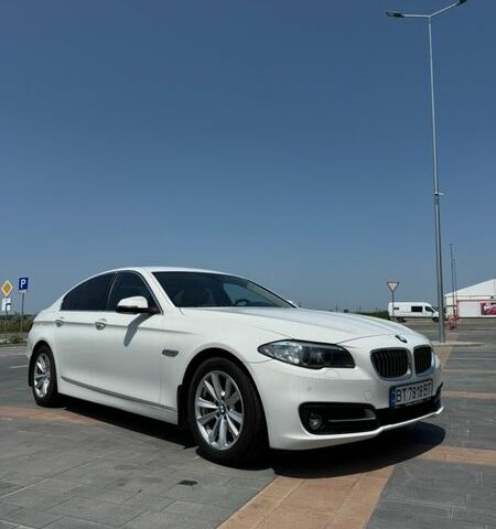 Белый БМВ 5 Серия, объемом двигателя 2 л и пробегом 117 тыс. км за 19500 $, фото 1 на Automoto.ua
