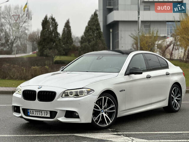 Білий БМВ 5 Серія, об'ємом двигуна 3 л та пробігом 156 тис. км за 19499 $, фото 1 на Automoto.ua
