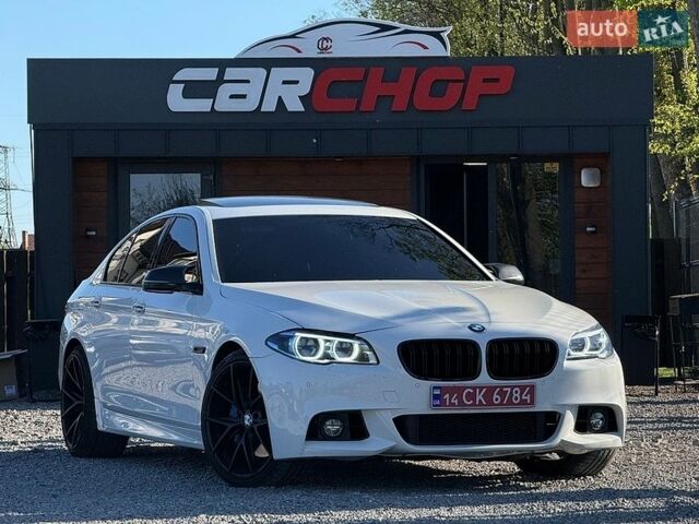 Белый БМВ 5 Серия, объемом двигателя 3 л и пробегом 184 тыс. км за 16000 $, фото 1 на Automoto.ua