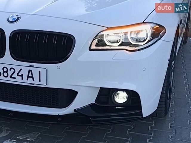 Белый БМВ 5 Серия, объемом двигателя 2.99 л и пробегом 206 тыс. км за 23500 $, фото 1 на Automoto.ua