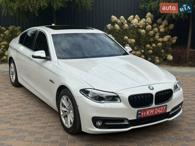 Белый БМВ 5 Серия, объемом двигателя 2 л и пробегом 172 тыс. км за 16800 $, фото 1 на Automoto.ua