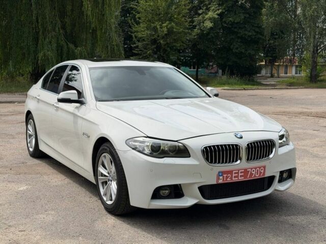 Белый БМВ 5 Серия, объемом двигателя 2 л и пробегом 169 тыс. км за 17000 $, фото 1 на Automoto.ua