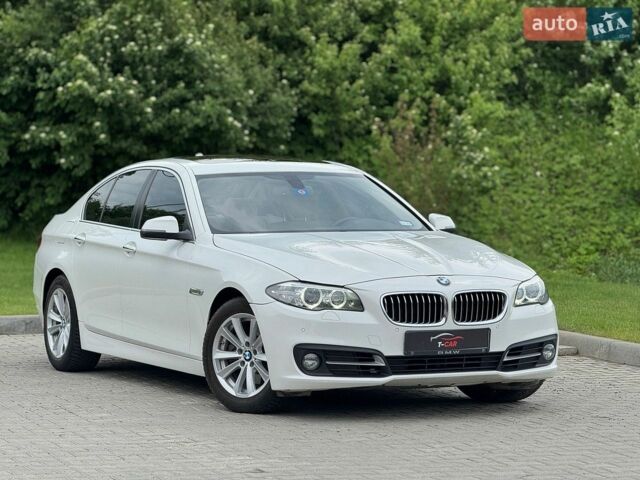 Белый БМВ 5 Серия, объемом двигателя 2 л и пробегом 150 тыс. км за 15500 $, фото 1 на Automoto.ua