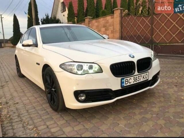 Белый БМВ 5 Серия, объемом двигателя 2 л и пробегом 160 тыс. км за 22800 $, фото 1 на Automoto.ua