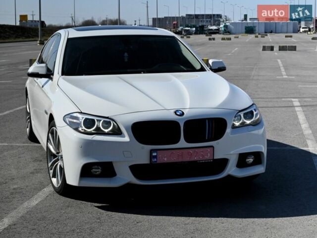Белый БМВ 5 Серия, объемом двигателя 2 л и пробегом 161 тыс. км за 15300 $, фото 1 на Automoto.ua