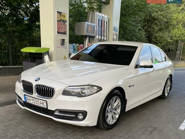 Белый БМВ 5 Серия, объемом двигателя 2 л и пробегом 178 тыс. км за 19900 $, фото 1 на Automoto.ua
