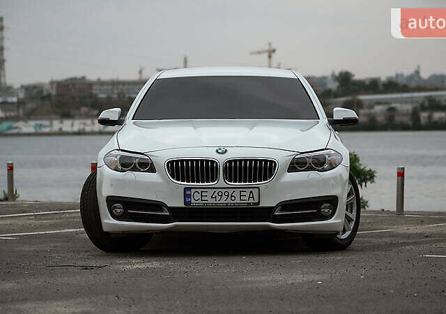 Белый БМВ 5 Серия, объемом двигателя 2 л и пробегом 172 тыс. км за 16700 $, фото 1 на Automoto.ua