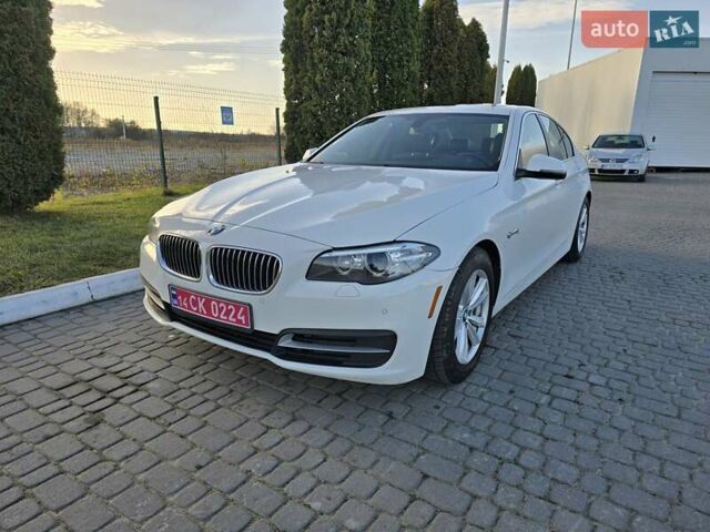 Белый БМВ 5 Серия, объемом двигателя 2 л и пробегом 150 тыс. км за 13900 $, фото 1 на Automoto.ua